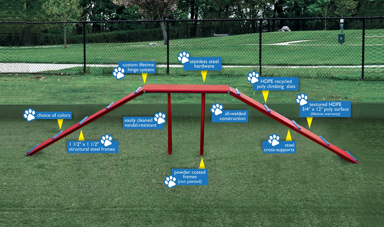 dog agility equipment seattle-tacoma area - dog park setting